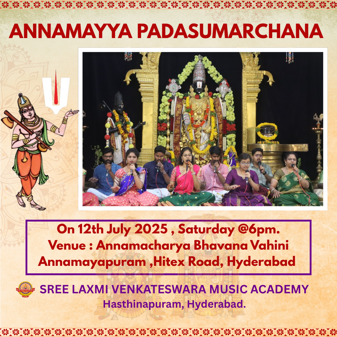 Annamayya padasumarchana poster