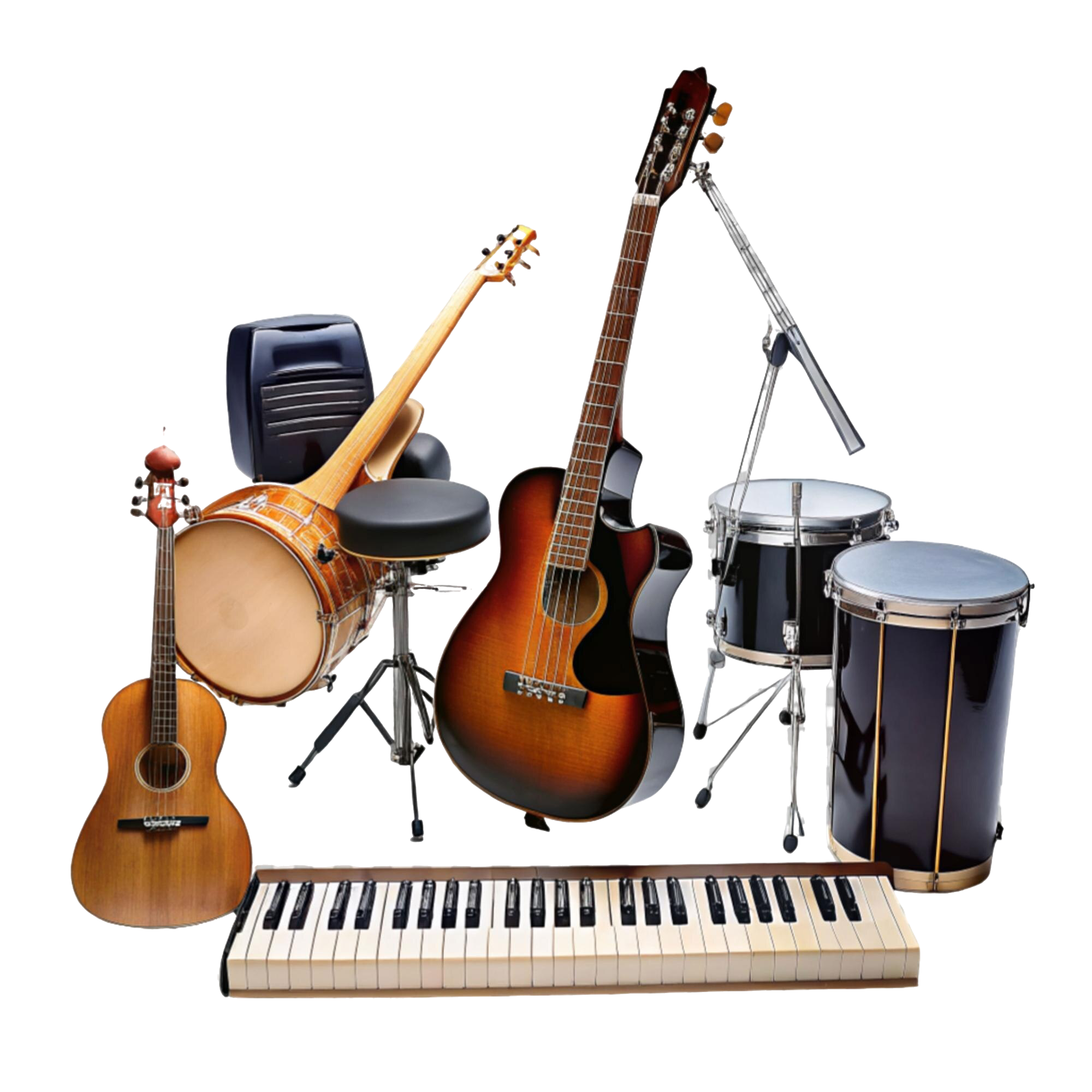 musical-instruments-transparent-background
